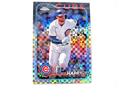 Ian Happ 2024 Topps Chrome X-Fractor Parallel Card #184 | eBay