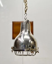 Vintage Nautical Ship Cargo Pendant Light Solid Aluminum Ceiling Fixture Design