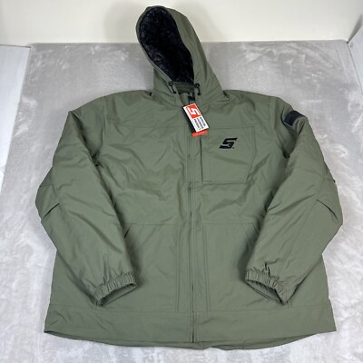 Snap On Tools RA Hooded Jacket Insulated Winter Coat Zip Up 2023