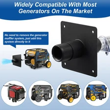 Generator Exhaust Extension Silencer Kit For Firman H07552 Wh03242 T07571 T07573