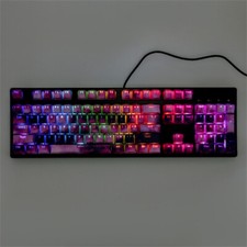 Starry Sky Theme Mechanical keyboard keycap 108keys For OEM High Purple Blue Red