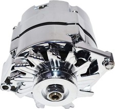 Sbc Bbc Gm Chevy Chrome 110 Amp Alternator With 1 Wire Setup 283 350 400 396 454 Sbc Bbc Gm Chevy Chrome 110 Amp Alternator With 1 Wire Setup 283 350 400 396 454