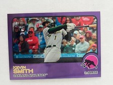 KEVIN SMITH 2022 Topps Heritage High Number PURPLE CHROME Hot Box #549 RC