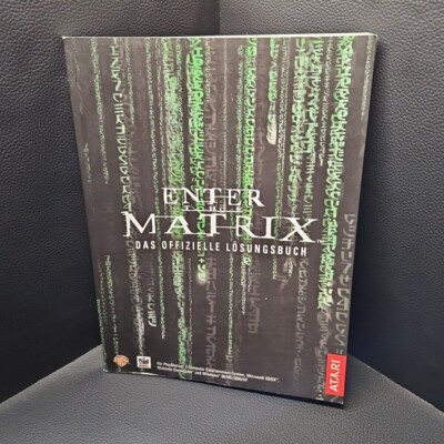 Lösungsbuch Enter The Matrix   Zustand Sehr Gut   FuturePress   ATARI  