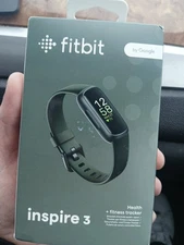 Fitbit Inspire 3 Activity Tracker Brand New Unopened In Box - Black