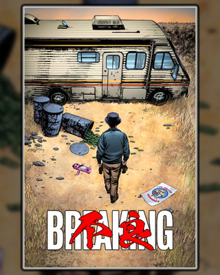 Breaking Bad Akira Homage Artbook SDCC 2026 Exclusive LTD75-In Hand