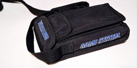 SEGA Game Gear Model 2110 Handheld System w - Adapter/Case/Game Read Description