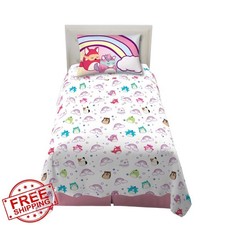 Squishmallows Twin XL Sheet Set Microfiber College Dorm Bedding