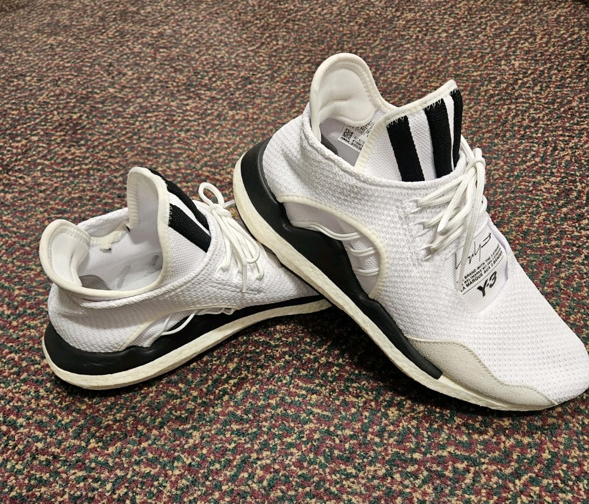 Adidas Y-3 Yohji Yamamoto AC7195 Saikou Core White Shoes Men Size