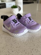 NIKE Revolution 5 TDV Size 2C Lilac Light Purple BQ5673 509.