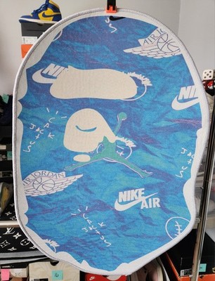 Custom 21.5X31.5 Bape Head All Over Print Jordan Nike Cactus Jack Rug Wall Decor