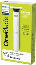 New Philips Norelco OneBlade Intimate Pubic Groomer White QP1924/70