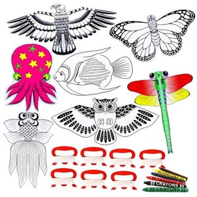 DIY #Animal 7 pack (Eagle+Octopus+Goldfish+Parrotfish+Butterfly+Owl+Dragonfly)