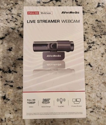 New In Box - AVerMedia PW313 Live Streamer Full HD Webcam