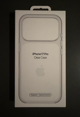 Original iPhone 17 Pro Apple Clear Case w/MagSafe Camera Control MGFT4LL/A