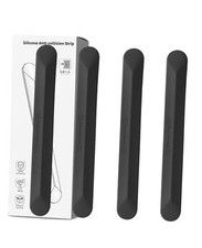 muekzu Silicone Car Door Edge Guard Trim Molding Crash Scratch Protector BLACK