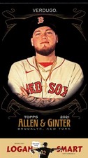 Alex Verdugo 2021 Topps Allen & Ginter X #57 Boston Red Sox