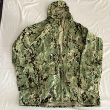US Navy NWU Type III AOR2 Gore-Tex Parka Jacket Size Medium Regular