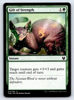 Gift of Strength 171 Common Theros Beyond Death Magic: The Gathering LP