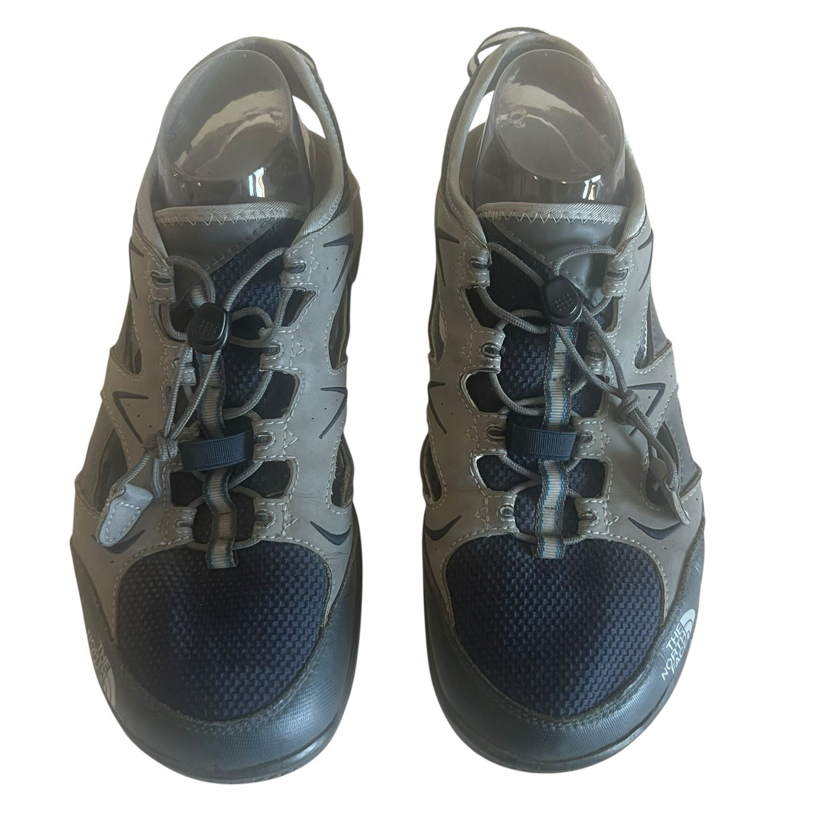 Mens The North Face Sandals Water Shoes Size 10.5 Grey & Navy thumbnail 9