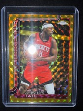 2025-26 Topps Chrome Basketball /50 True Gold Jae’Sean Tate  Rockets Jaesean
