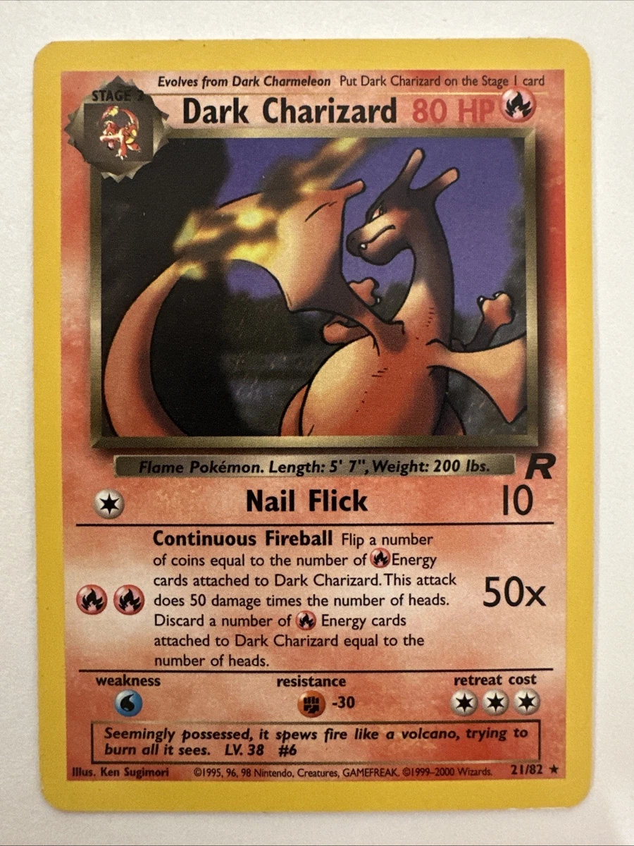 Pokémon Darkness Charizard Individual Cards for sale - eBay