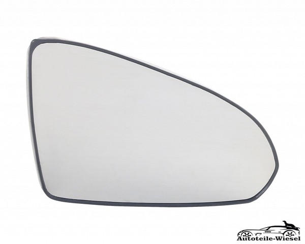 Spiegelglas FüR Nissan Primera Hatchback Beheizt Chrom Rechts 02-25-image