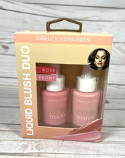 Beauty Concepts Liquid Blush Duo Rose Peony MakeUp