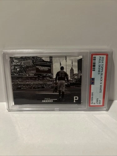 2024 Topps Black & White - Paul Skenes #66 (RC) PSA 9