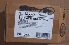 Genuine Nutone IA-70 Surface Mounting Frame Black Finish