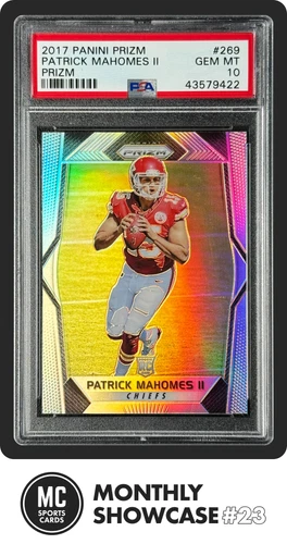 PATRICK MAHOMES II PSA 10 2017 PANINI PRIZM #269 SILVER PRIZMS ROOKIE RC CHIEFS