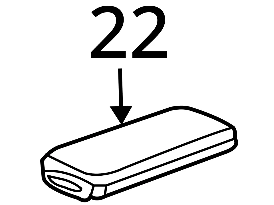 SE ADAPTA A CADILLAC DTS 2006-2011 TAPA 25822229 - NUEVO OEM 25822229 Foto 3 de 3