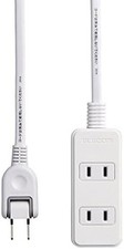 Elecom power strip wiring easy 180  swing plug three port 1m 48090 fromJAPAN