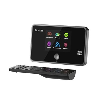 Tuner Internetradio, DAB+,FM, BT, Optic, Line Out,Majority Robinson 2IR, WIE NEU