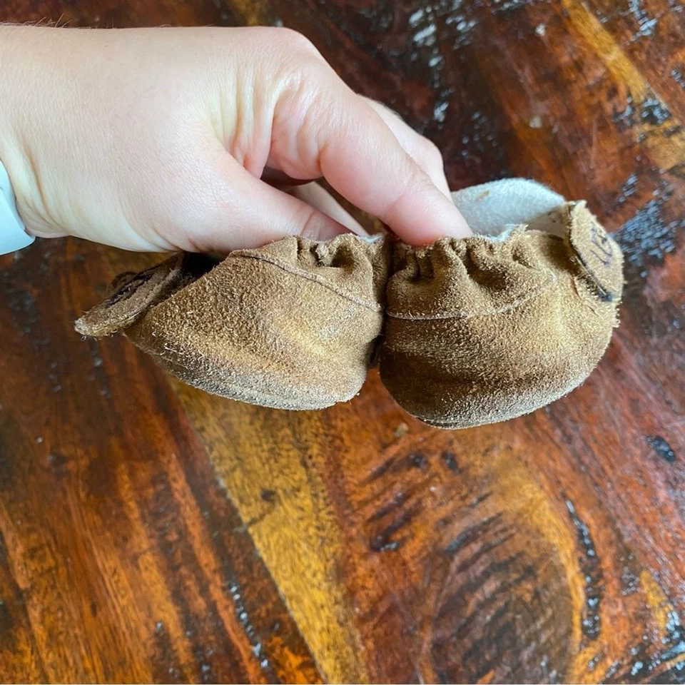 UGG Roo ботинок замши мягкая подошва туфли размер 4-5 - Изображение 4 из 4