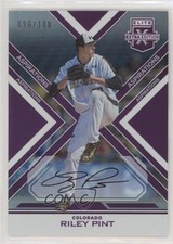 2016 Panini Elite Extra Edition Aspirations Purple 90/100 Riley Pint #4 Auto w5b