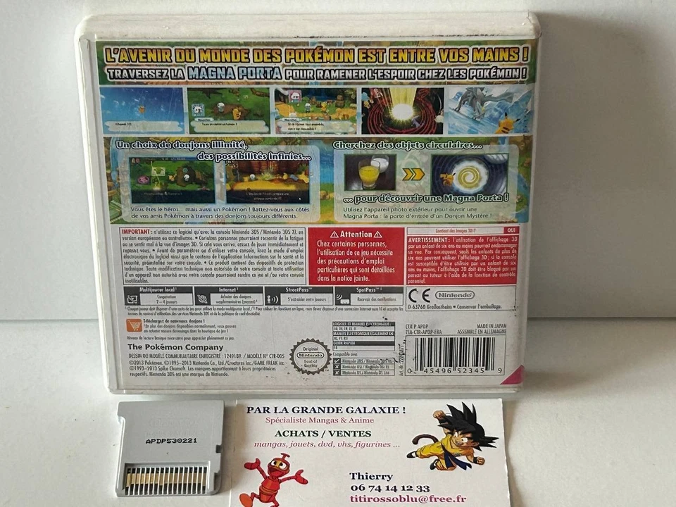 Pokémon Donjon Mystère: Les Portes de l'Infini (Nintendo 3DS, 2012), photo 2 sur 2