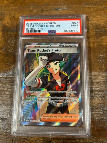 Team Rocket's Proton graded PSA 9 for sale on eBay