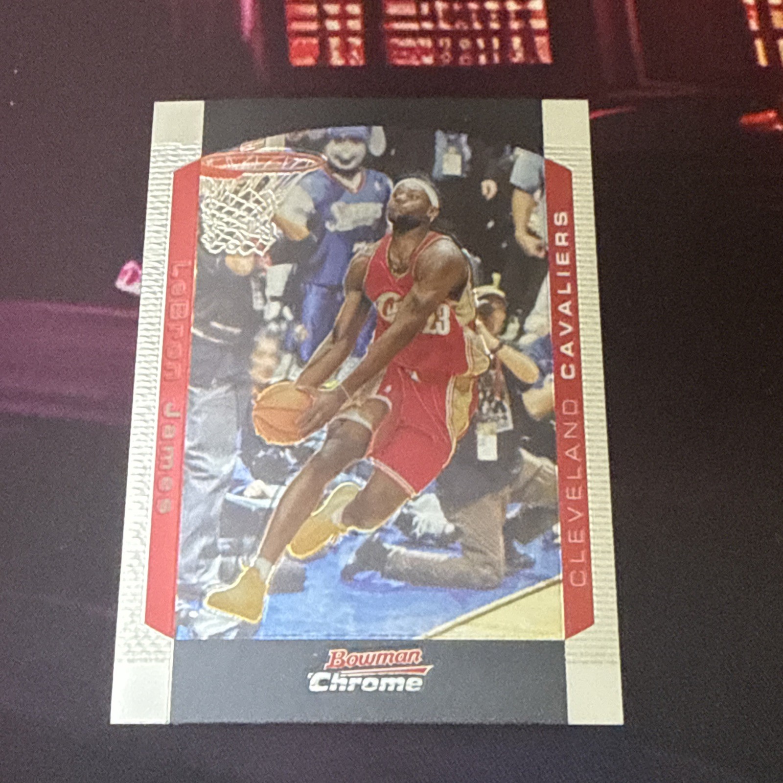 LeBron James Bowman Chrome 2004-05 #23 2nd Year Second Year