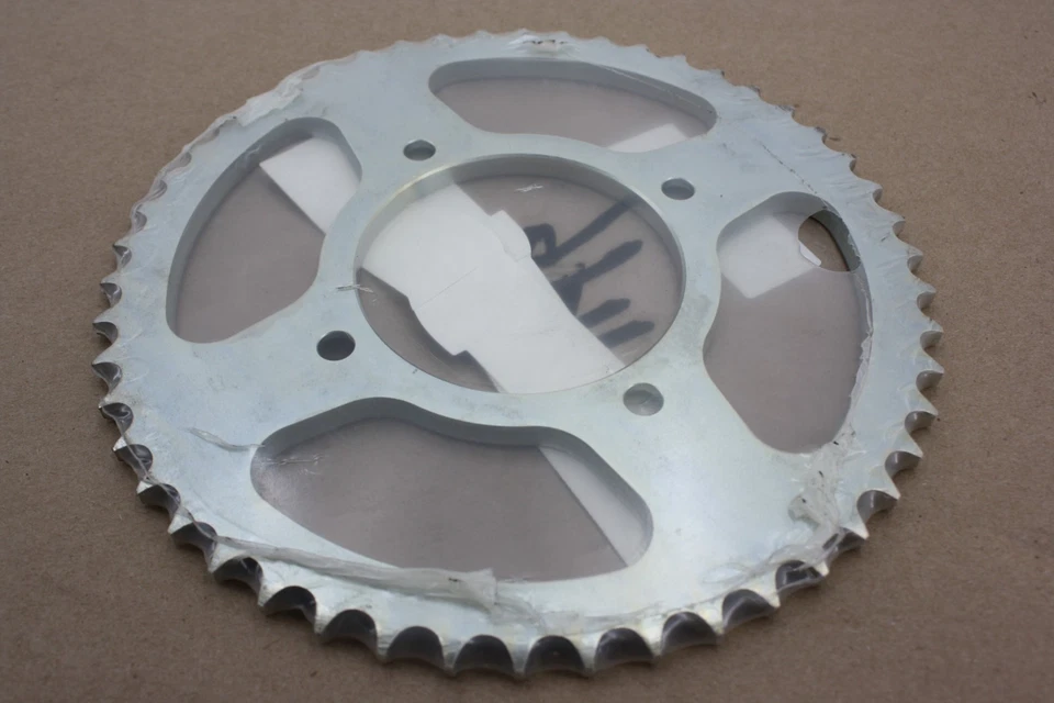 PIÑÓN TRASERO SUNSTAR 50T 428 ACERO HONDA CRF100F XR100R CRF125F HECHO EN JAPÓN Foto 4 de 4