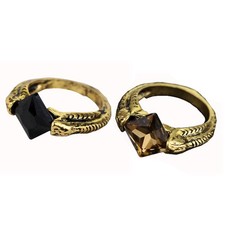 Vintage Deathly Hallows Ring Unisex Resurrect...