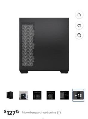 Corsair 3500X Tempered Glass Mid-Tower PC Case Black