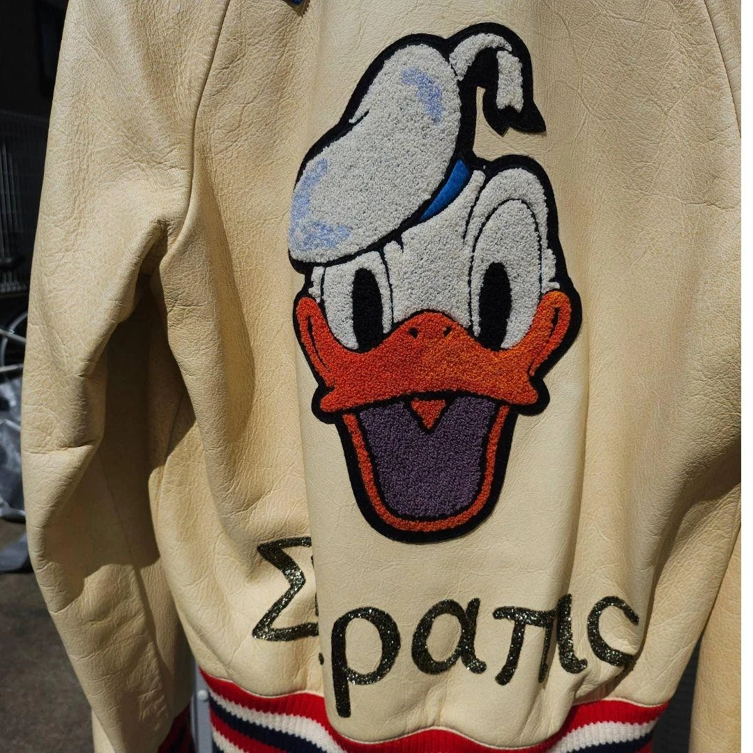 Giacca di pelle Gucci Paperino