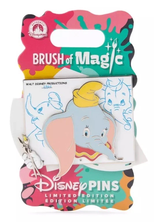 CONFIRMED Disney Dumbo Brush of Magic Limited Edition Pin LE 3750