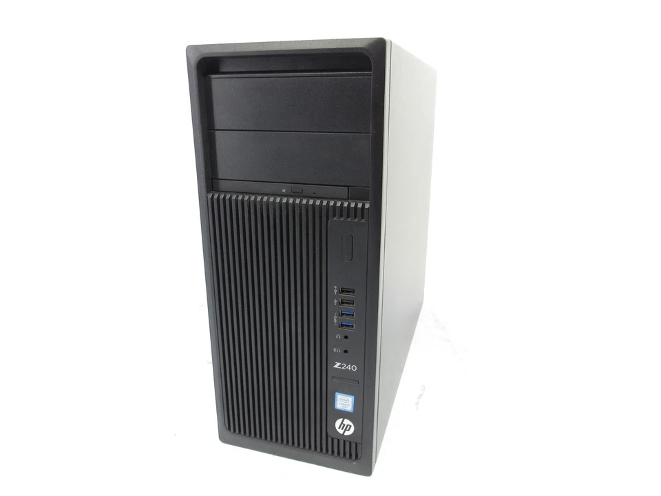 HP Z240 Workstation TWR i7-6700 3.40GHz 32GB RAM 512GB SATA SSD No OS K1200 - Image 2 of 4