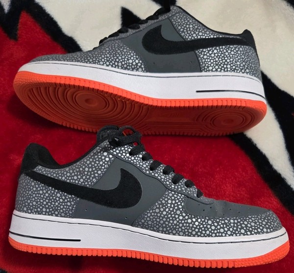 RARE - Talla 10.5 - Nike Air Force 1 Low Safari - Condición A+ INCREÍBLE (Sin caja) 2