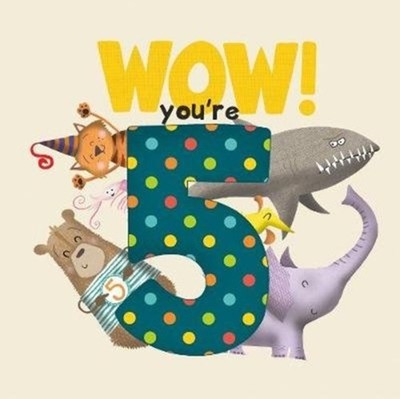 WOW YOURE FIVE by Lucy Tapper Spiral Bound Self Help Business