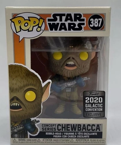 Funko Pop! Concept Series Chewbacca 387 2020 Star Wars Celebration Exclusive!
