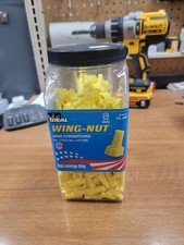 Ideal Wing-Nut Yellow Wire Connectors, 30-651, 500pk
