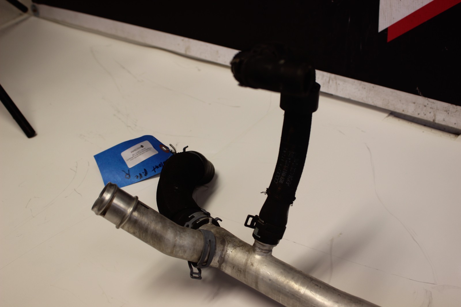 2015 LAMBORGHINI HURACAN LP580 LP610 Coolant Radiator Hose Line OEM 4S0121485F